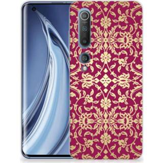👉 Siliconen hoesje roze Xiaomi Mi 10 Pro Barok Pink 8720215623178