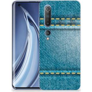👉 Spijkerbroek silicone Xiaomi Mi 10 Pro Back Cover Jeans 8720215322361