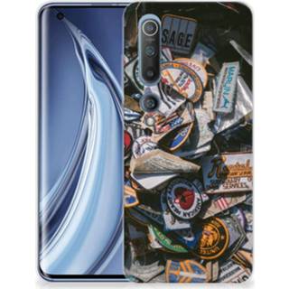 👉 Siliconen hoesje Xiaomi Mi 10 Pro met foto Badges 8720215019117