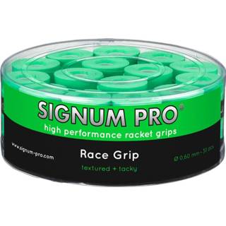 👉 Verpakking One Size groen Signum Pro Race Grip 30 Stuks 4013000313670