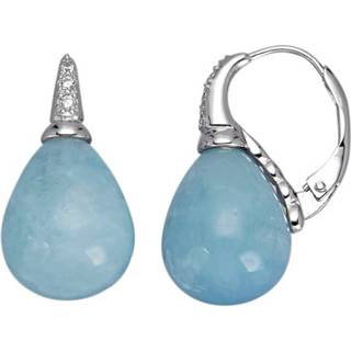 👉 Oorbel blauw zilver vrouwen aantrekkelijk design Oorbellen KLiNGEL 4055704917662