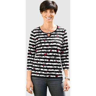 👉 Shirt gestreept vrouwen waardige merkkwaliteit Rabe Zwart::Wit 4062127344067