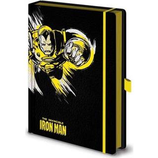 👉 Mannen Marvel Retro Iron Man Mono - Notebook A5 Premium 5051265725059