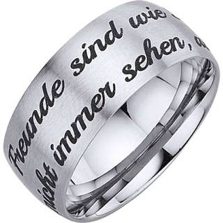 👉 Vriendschapsring zilverkleur RVS vrouwen roestvrij staal KLiNGEL 4055704688913