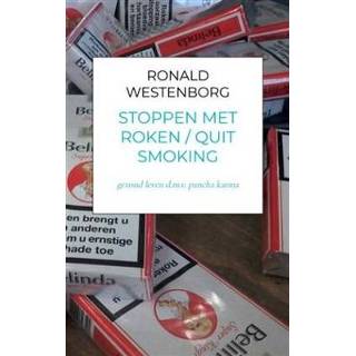👉 Smoking Stoppen met roken / quit - Boek Ronald Westenborg (9464055375) 9789464055375