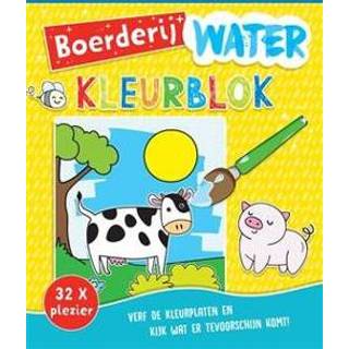 Boek Waterkleurblok Boerderij - Rebo Productions (903664044X) 9789036640442
