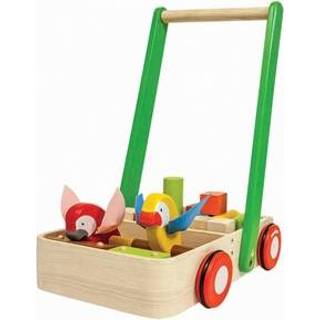 👉 Loopwagen houten hout stuks Plan Toys Bird Walker 8854740051769