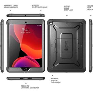 👉 Zwart extreem hoesje Supcase Unicorn Beetle Pro Apple iPad 10.2 2019 - 843439127173