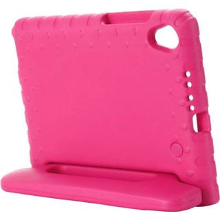 👉 Roze kids proof hoesje kinderen Lenovo Tab M8 FHD Case Classic - 8720007982872