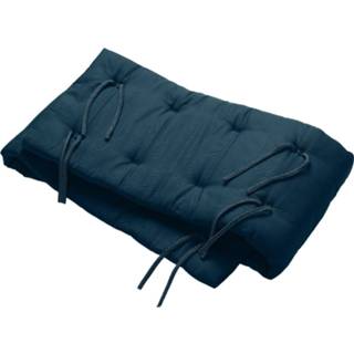 👉 Blauw dark blue Leander Linea Bed Bumper 5707770601547