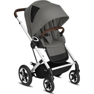 👉 Kinderwagen grijs zilver luchtbanden zwenkwielen voor stad Soho Grey zwart kinderen Cybex Talos S Lux Silver - 4058511894829