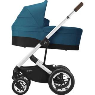 👉 Kinderwagen blauw zilver luchtbanden zwenkwielen voor All-Terrain River Blue zwart kinderen Cybex Talos S Lux 2-in-1 Silver -