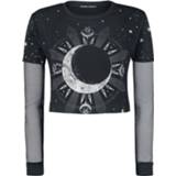 👉 Longsleeve zwart meisjes Outer Vision Astro Girls 4064854062207