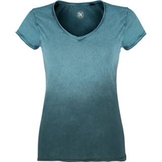 Shirt turkoois grijs T-Shirt meisjes Outer Vision Sasha Girls turquoise-grijs 4060587926281