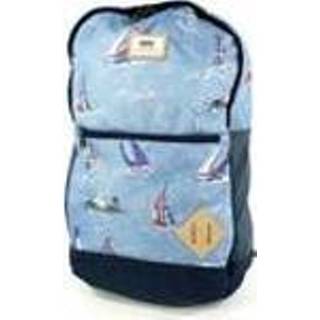 👉 Backpack blauw met motief rits VANS M v Doren III FULL SAILS 889589446535
