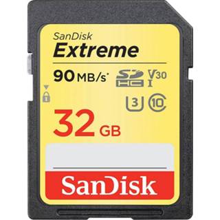 👉 SanDisk Extreme SDHC UHS-I Kaart SDSDXVE-032G-GNCIN - 32GB