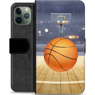 👉 Portemonnee IPhone 11 Pro Premium Hoesje - Basketbal 1593447986000