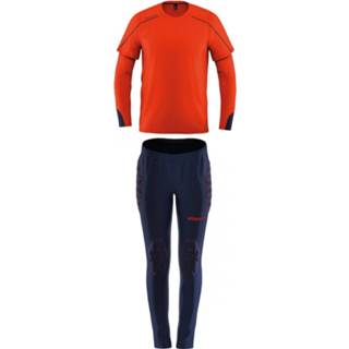 👉 Oranje rood Uhlsport Stream Goalkeeper Set Jr -
