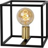 Tafellamp zwart goud RUBEN 1x E27 40W / mat 5411212000194