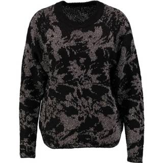 👉 Zwarte XS vrouwen zwart Vero moda oversized glittertrui - valt ruim 5713743995049