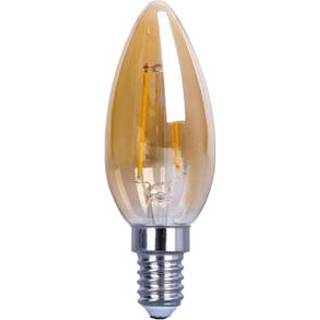 👉 Goud LED Filament E14 Bullet - 2400K 4W Dimbaar Gold