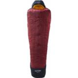 👉 Slaapzak rood zwart synthetische uniseks Nordisk - Oscar -20 Mummy maat M 190 cm, rood/zwart 5703384083878