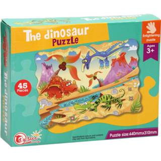 👉 Vloerpuzzel Dinosaurus, 45st.