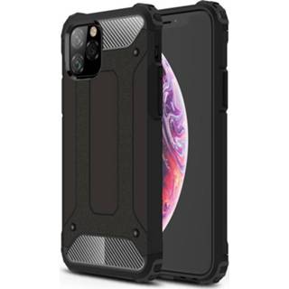 👉 Hard kunststof zwart Mobiq - Rugged Armor Case iPhone 11 Pro Max 7106611037480