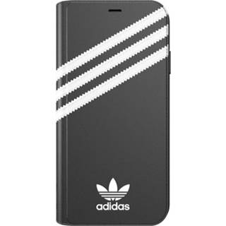 👉 Kunststof XS zwart Adidas - Booklet Case iPhone Max 8718846063722