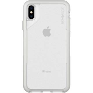 👉 Hard kunststof carry-in Back Cover XS IPhone Max zwart transparant Griffin - Survivor Clear Hoes 191058080165