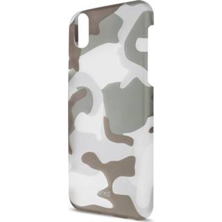👉 Camouflage grijs hard kunststof x Back Cover carry-in zwart Artwizz - Clip iPhone 4260458886427