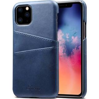 👉 Portemonnee leather kunstleer zwart Mobiq - Snap On Wallet iPhone 11 Pro 7106611035745
