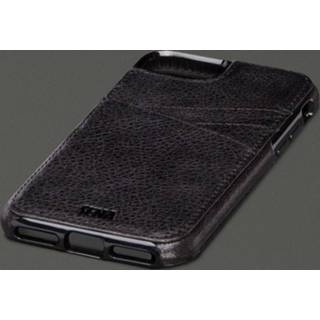 👉 Portemonnee leer zwart Sena - Lugano Wallet iPhone 7 Plus