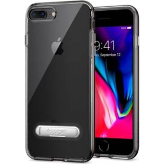 👉 Hard kunststof zwart Spigen - Crystal Hybrid iPhone 8 Plus/7 Plus Hoesje 8809466646249