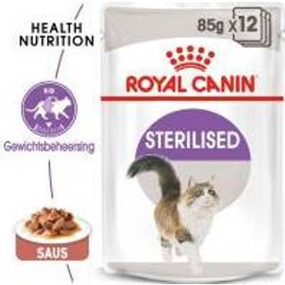 👉 Royal Canin Sterilised in Saus - 12 x 85 g 9003579311295 9003579311301