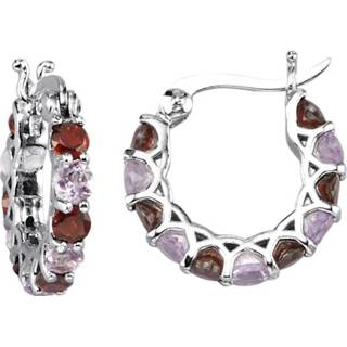 👉 Multicolor zilver vrouwen Creolen KLiNGEL 4055705618254