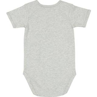 👉 Rompertje grijsme e baby meisjes katoen HEMA Romper Stretch Grijsmelange (grijsmelange) 8717763697232