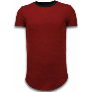 👉 Shirt polyester l male rood Justing 3d encrypted t-shirt long fit 8438472872832