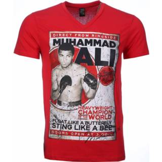 👉 Shirt polyester l male rood Local Fanatic T-shirt muhammad ali print 8438472144830