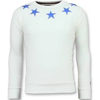 👉 Sweater polyester l male wit Local Fanatic Five stars 7435143942963