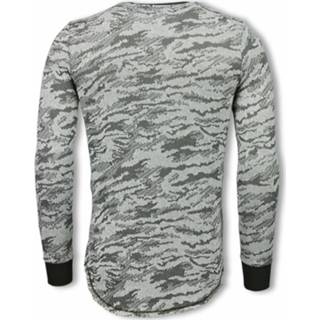 👉 Shirt l m male XL print s katoen Tony Backer Army look long fit sweater 8438472502234 8438472502036 8438472501831 8438472502432