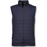 👉 Bodywarmer polyester l jassen male blauw Y chrom casual 7435143558522