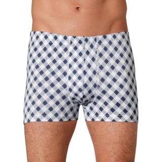 👉 Boxer short blauw mannen turkoois marine wit katoen Boxershorts G Gregory 1x marine, azuur, gestreept, wit/marine, turquoise met stippen 4055704904259