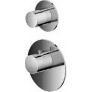 👉 Stop kraan messing RVS look bouw knop keramisch thermostatisch High Flow Hotbath Mate Afbouwdeel 1 Stopkraan Rond 8718924097366