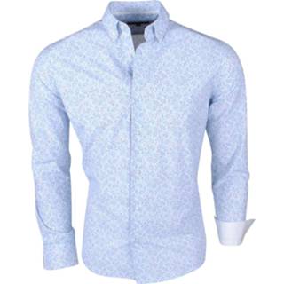 👉 Overhemd l overhemden male blauw mannen Brentford and Son Jan paulsen heren design regular fit licht 8720086111736
