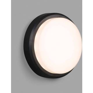 👉 Buitenwandlamp grijs wit XL a+ LED Tom XL, IK10, donkergrijs/wit