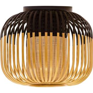 👉 Plafondlamp zwart XS a++ Forestier Bamboo Light 27cm