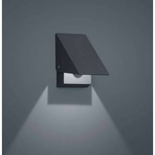 👉 Buitenwandlamp grafiet aluminium warmwit a+ Helestra Free LED opening
