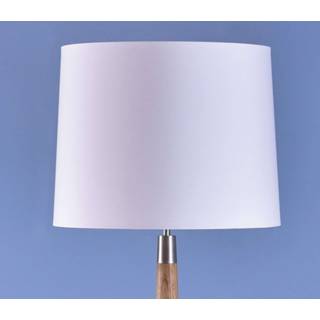 👉 Vloerlamp wit eiken a++ HerzBlut Conico vloerlamp, wit, geolied