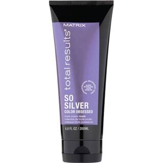 👉 Haarmasker zilver Matrix Total Results Exclusive So Silver Toning Hair Mask 200ml